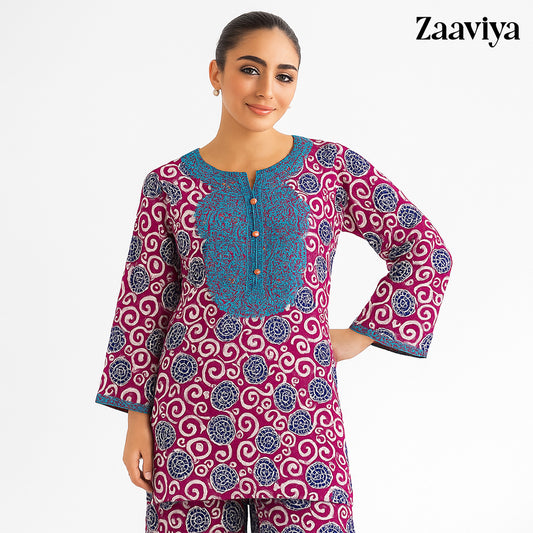 2 Piece Lawn  Suit - B27