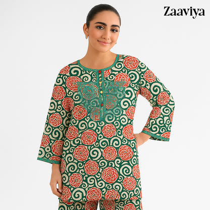 2 Piece Lawn Suit - B24