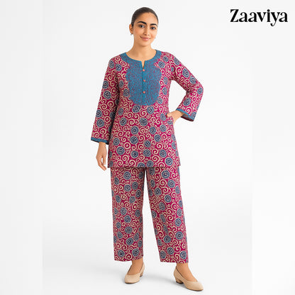 2 Piece Lawn  Suit - B27