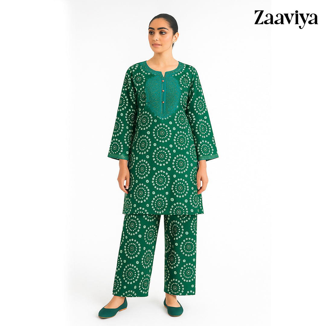 2 Piece Lawn  Suit - B21